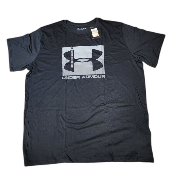 Under Armour Men’s 4XL T-Shirt – Black, Short Sleeve, NWT - Picture 1 of 5